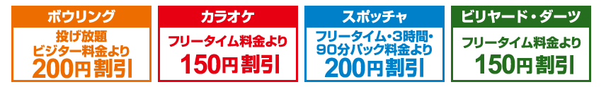 ROUND1 会員 料金割引